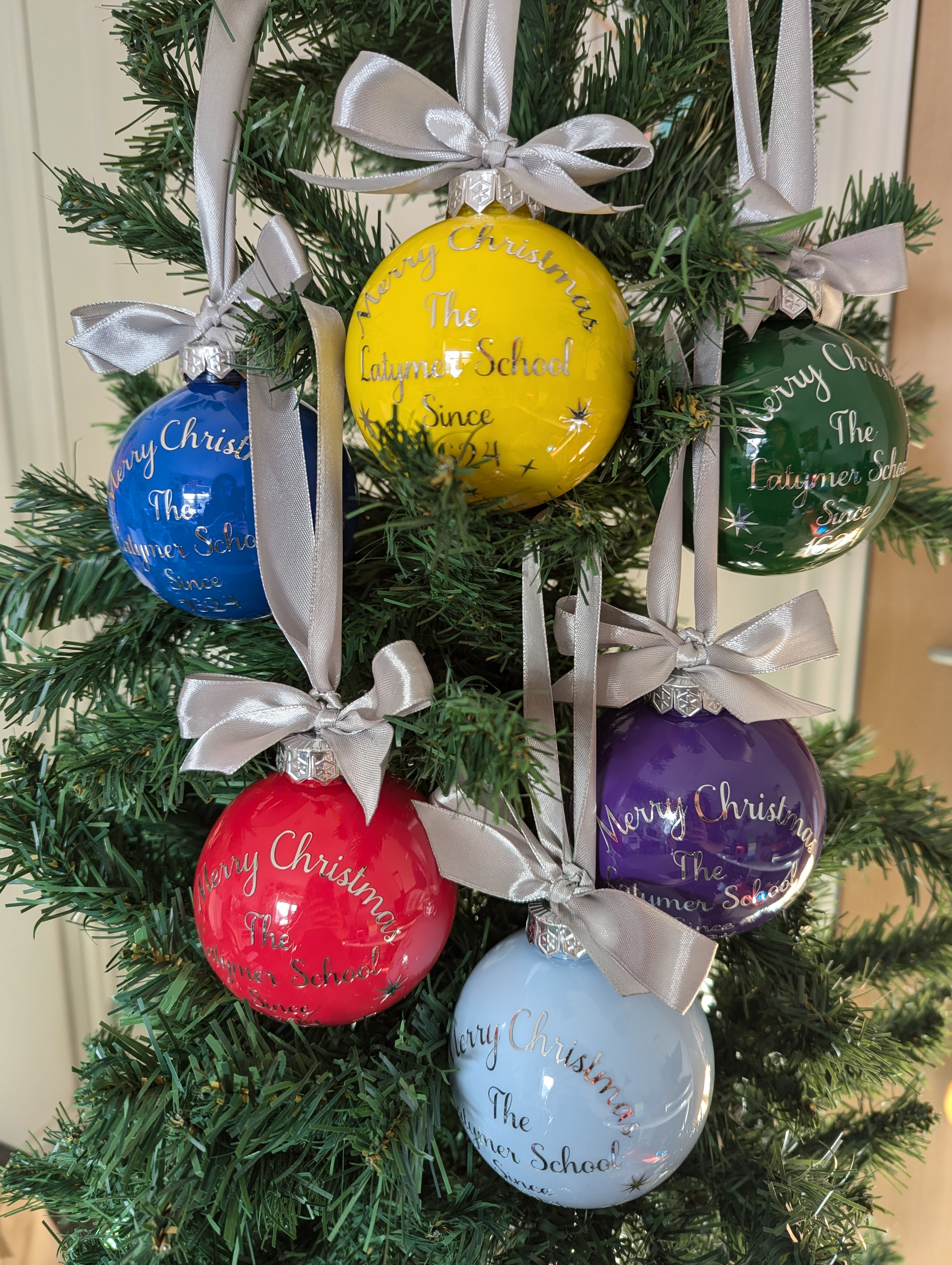 Limited edition Latymer Christmas bauble